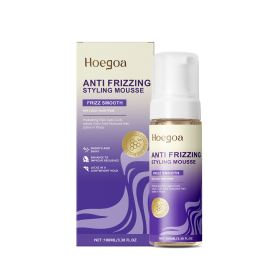 Volumizing Styling Mousse For Curly Hair, Single Bottle 100ML-3.38FL.OZ, Beeswax, Avocado Oil, Curly Hair Styling, Soft And Elastic Curl Styling