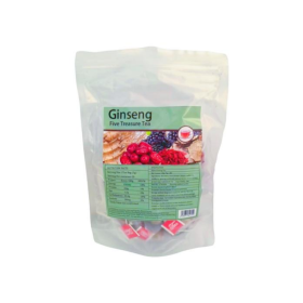 8.81 Oz Five Treasures Ginseng Tea - 250g, 50 Pieces, 5g