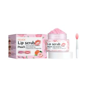 EELHOE Peach Lip Scrub Moisturizing Lip Hydration And Skin Brightening To Improve Dark Corners Of The Mouth